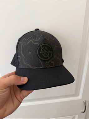 Googan Squad Topographic Fishing Trucker Hat